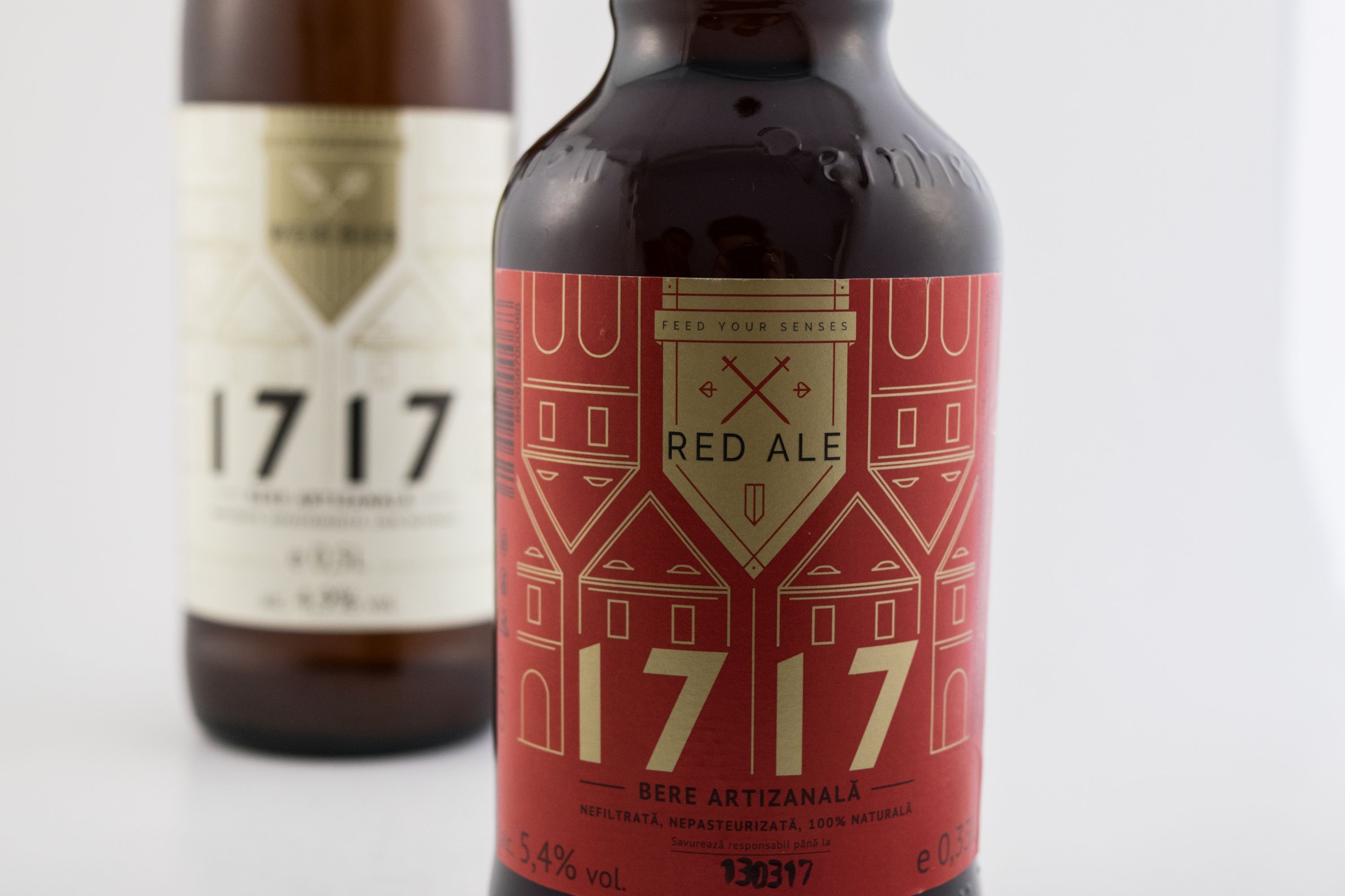 Branding & packaging pentru berea artizanală 1717 